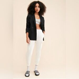 Varley Savona Cargo Pants Women’s Medium Ivory Cargo Pants Casual Minimalist